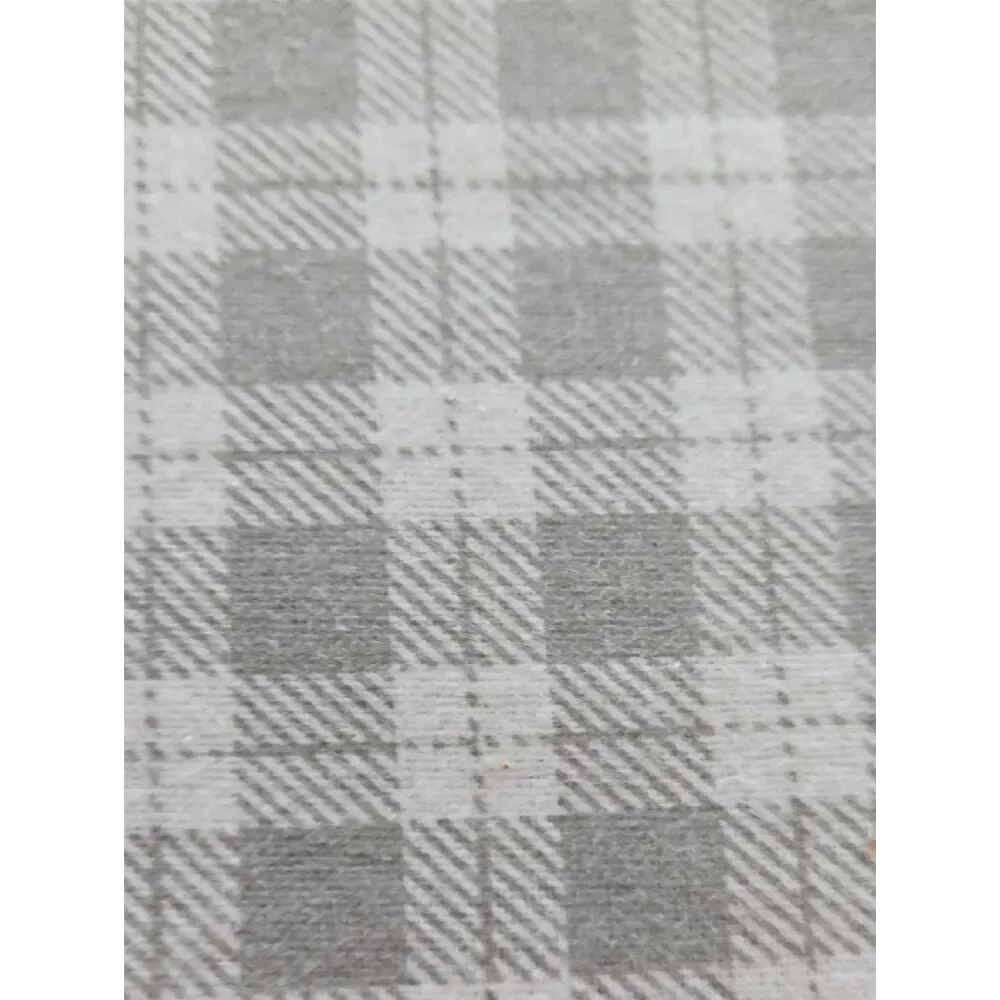 Cuddl Duds Gray Plaid Heavyweight Flannel Sheet Set
